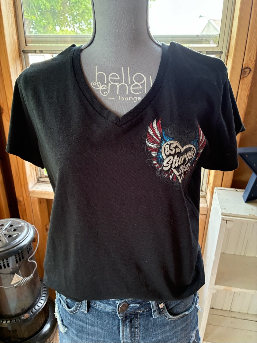 2025 Sturgis V-Neck Tee 85th Anniversary